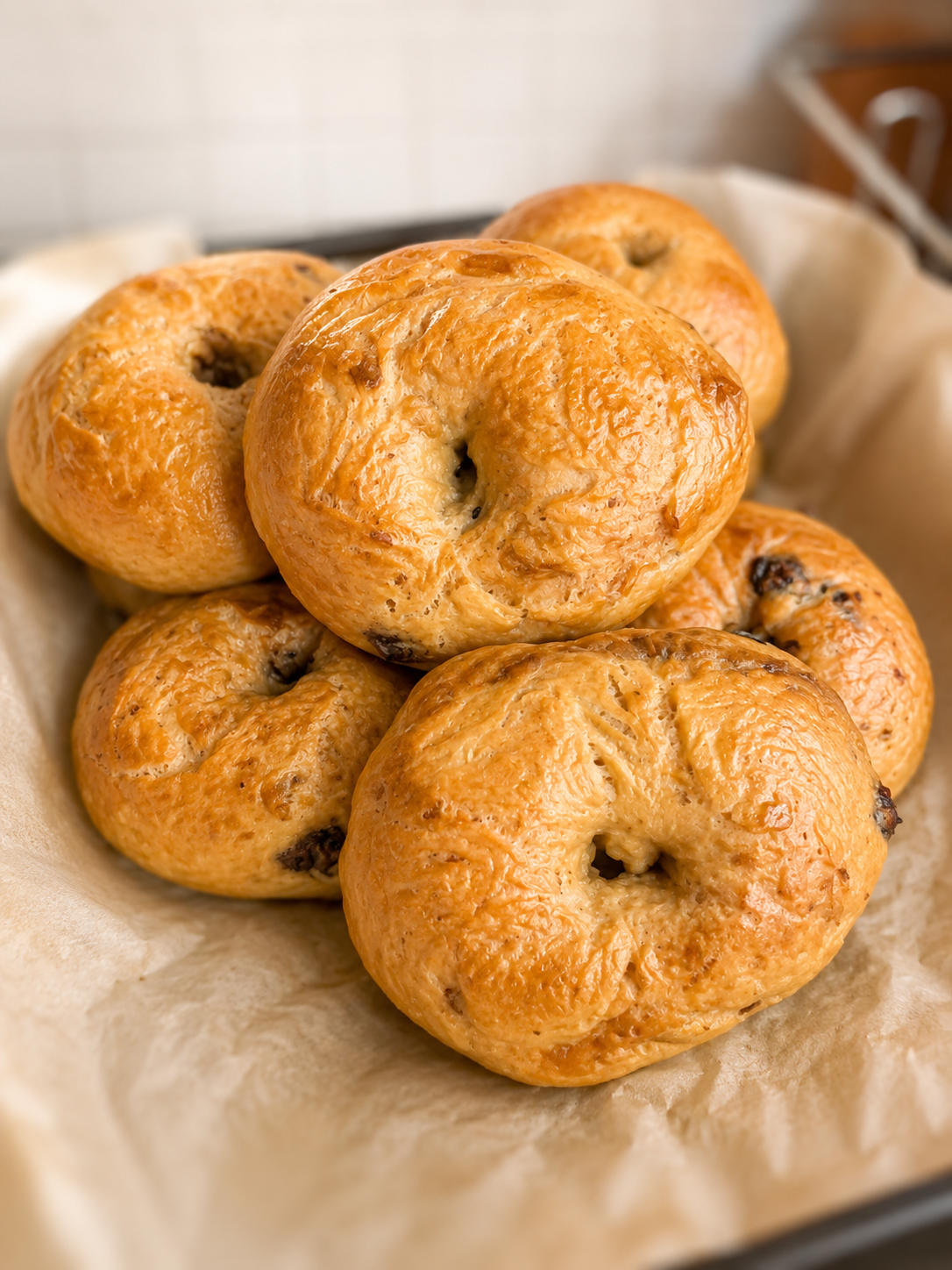 Sourdough Bagels