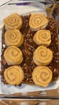 Pumpkin Caramel Rolls