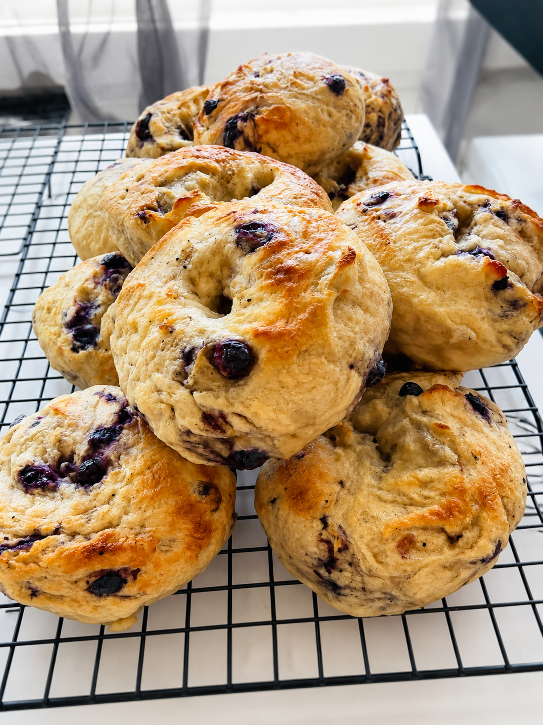 Sourdough Bagels